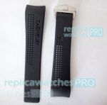 Tag Heuer Golf Rubber Watch Strap Deployment-clasp 22mm
